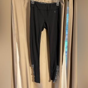 Mountain Hardware Black Ruched Leggings Size Small